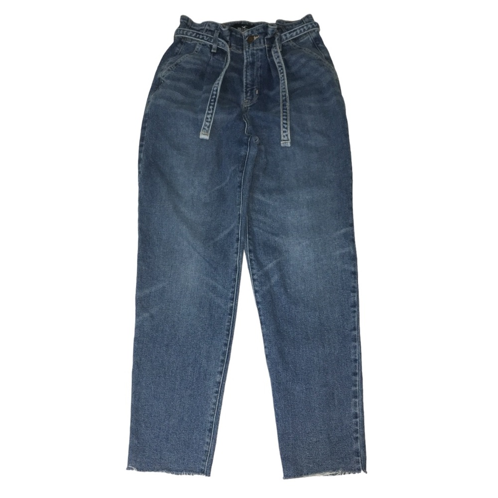 Hollister Ultra High-Rise Mom Vintage Stretch Paperbag Blue Jeans Women’s 27/5R
